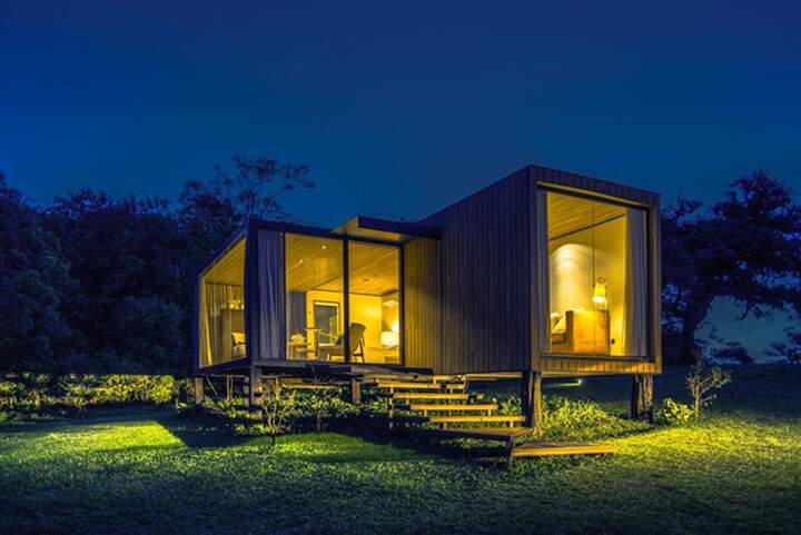 pousada em contêiner perto de curitiba