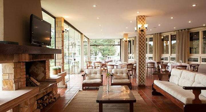 saguão pousada perto de curitiba